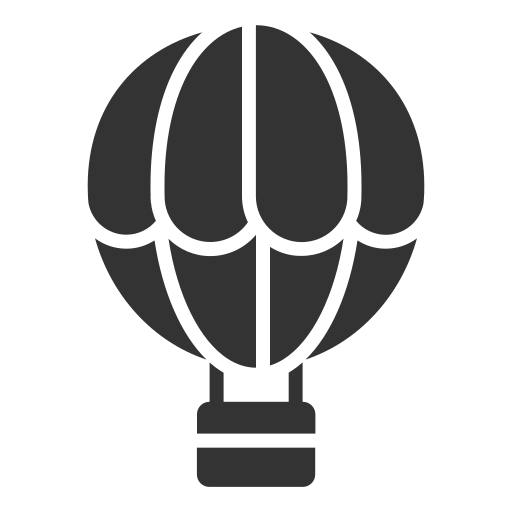 Air balloon, holiday, tourism, travel, vacation icon